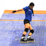 ROLLER,-SCOOTER-SLALOM