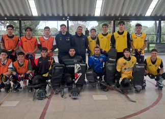 EN ACCIÓN PROCESO MUNDIALISTA DEL HOCKEY PATÍN