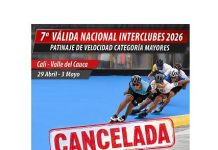 CANCELADA 7a. VÁLIDA NACIONAL INTERCLUBES DE PATINAJE DE VELOCIDAD