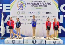 OTTI YA SE DESLIZA EN LA PISTA DEL PABELLÓN EUROPA EN BUENOS AIRES