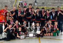 SABANETA, EL MEJOR DE LA 4ª PARADA NACIONAL DE HOCKEY PATÍN