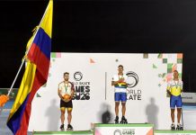 COLOMBIA SE ESTRENÓ EN EL MUNDIAL DE VELOCIDAD CON CINCO OROS