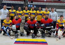 HOCKEY PATIN COLOMBIANO LIDERA LA COPA INTERCONTINENTAL